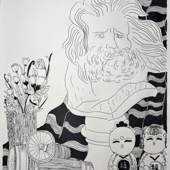 [线描] 奇形怪状的线描