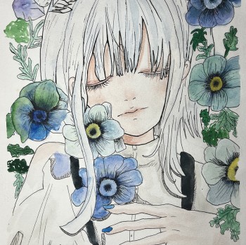 [水彩动漫] 春日精灵